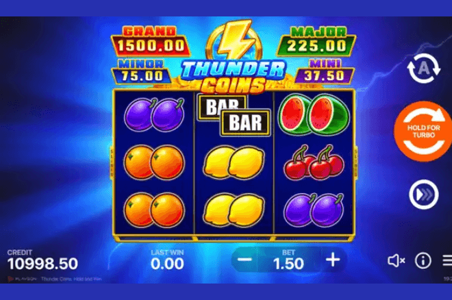 Thunder Coins Hold & Win