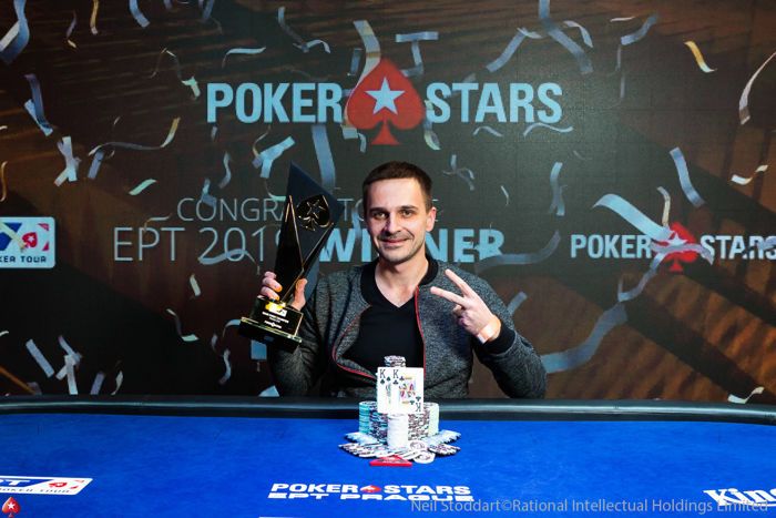 Mikalai Pobal wins the 2019 EPT Prague Main Event