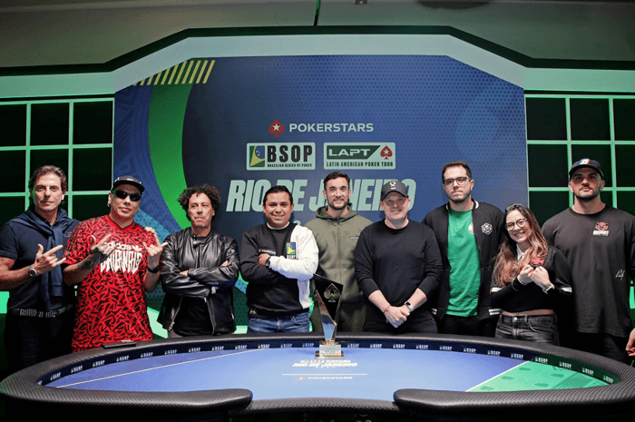 Mesa Final do Main Event do LAPT Rio de Janeiro