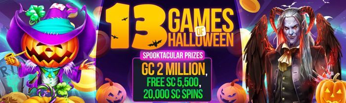 Pulsz Social Casino 13 Games of Halloween