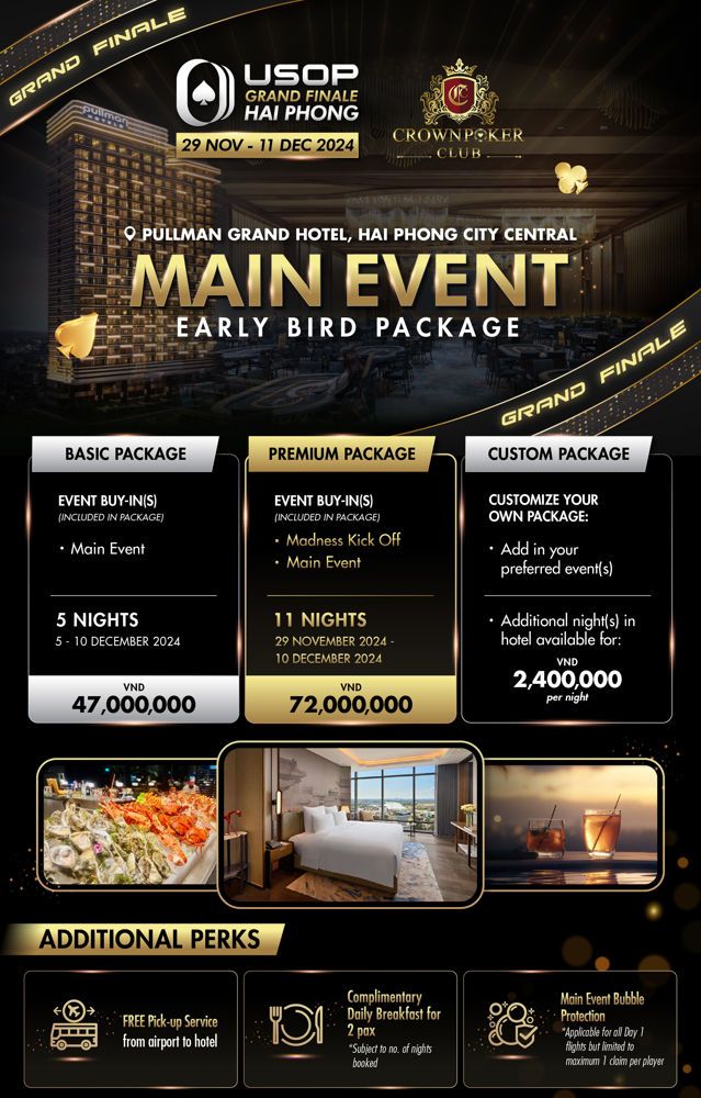 Main Event Early Bird