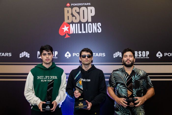 Pódio The 6-Max Challenge BSOP Millions 2024