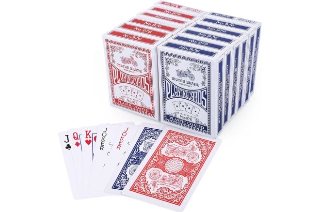 12 Decks of Playing Cards