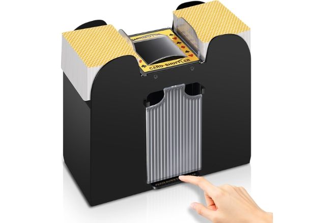 Automatic card shuffler