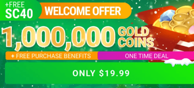 Pulsz Social Casino Welcome Offer for 1,00,000 Gold Coins