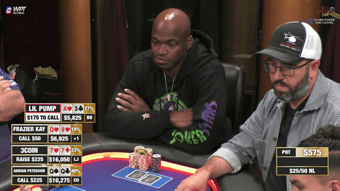 Adrian Peterson NFL Poker