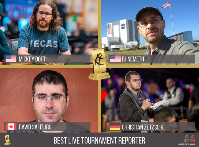 Best Live Tournament Reporter