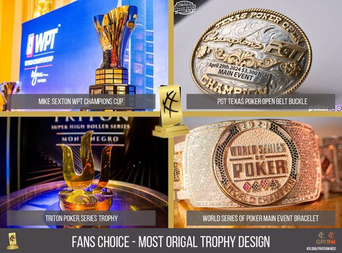 melhor troféu global poker awards