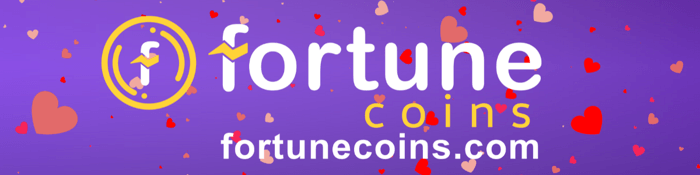 Fortune coins valentines promo