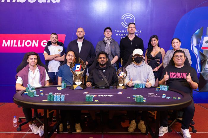 Mesa final do WPT Prime Camboja 2025