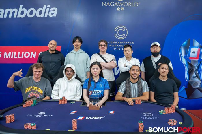 Mesa Final do Evento #62 do WPT Camboja 2025