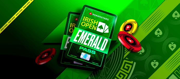 Win an Emerald Pass to the Irish Open with PokerStars Casino.