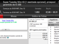 Vitória de bosscg64 no Super Tuesday €100; damazio87 Arrecada Warm-Up e MLopes01 o Big... 107