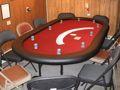 Finished self built poker table