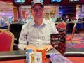 $155 NLH Purple Tie Guy Salute winner Greg Bruce