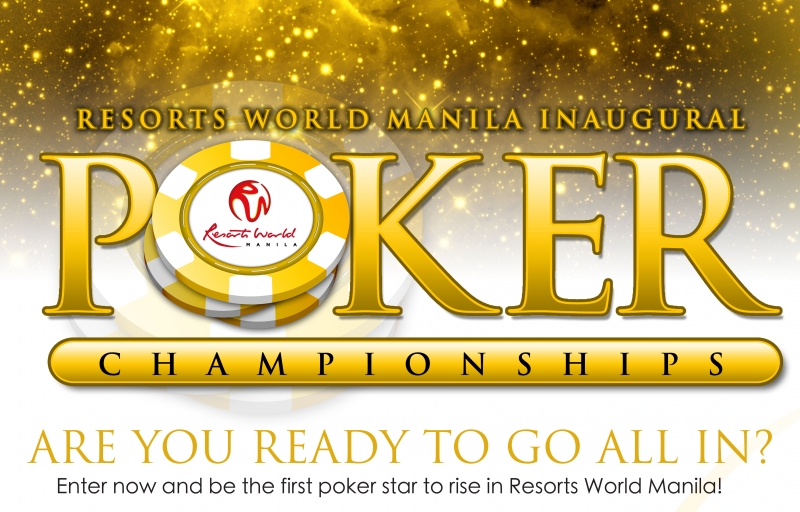 Poker Tournament In Resorts World Manila