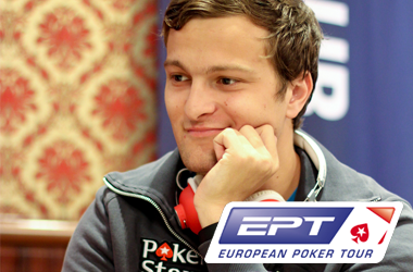 EPT San Remo - Ruben Visser chipleader van het toernooi