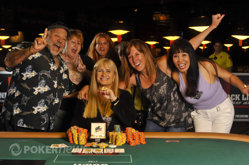 Series of Poker Day Marsha Wins Ladies Championship | PokerNews