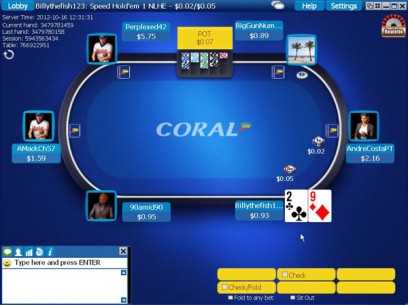 Coral Poker App