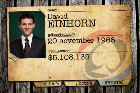 PokerNews Background Check: David Einhorn