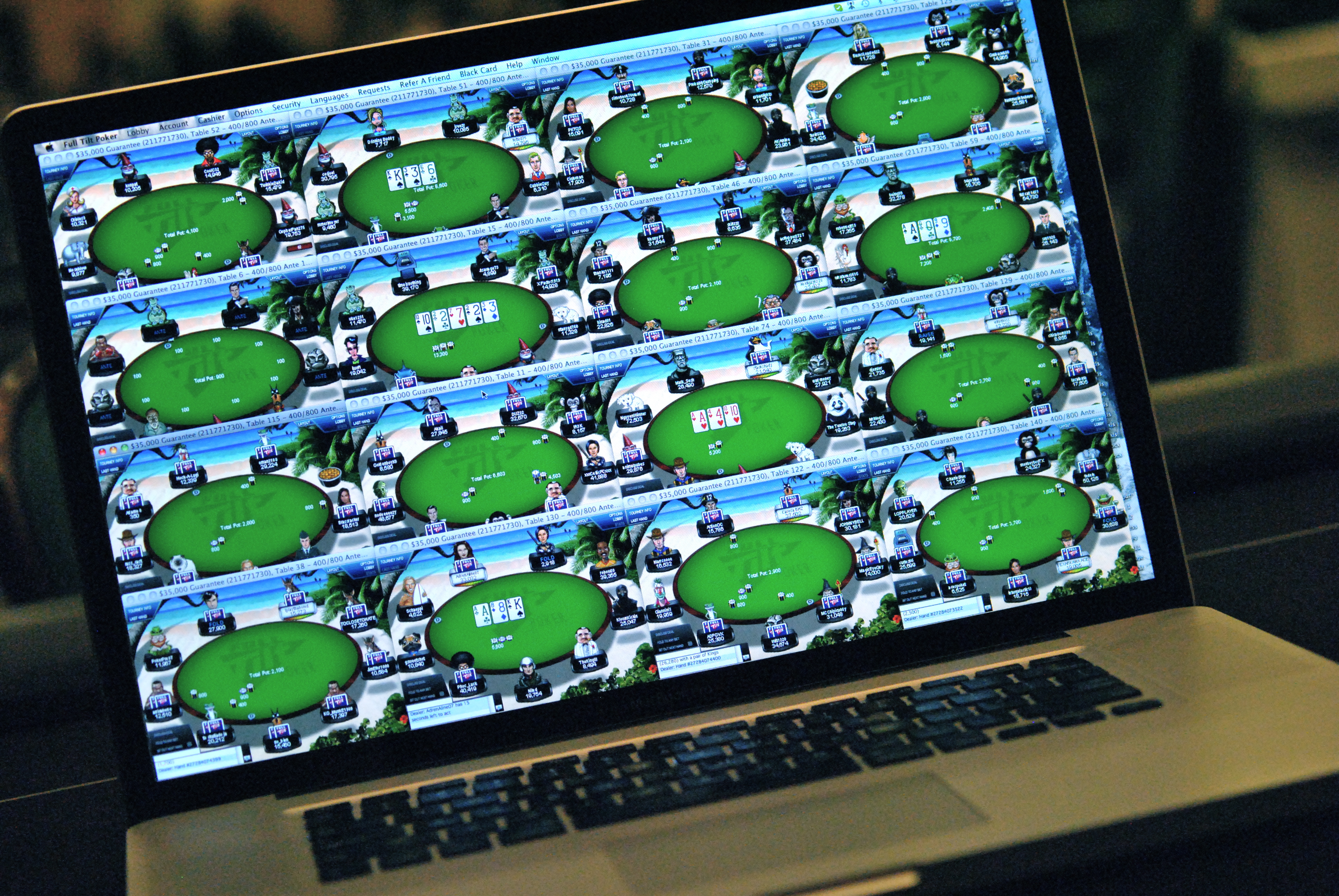 full tilt poker linux