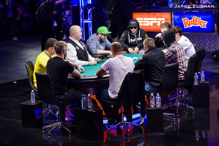 Final table. WSOP 2014 Final Table.