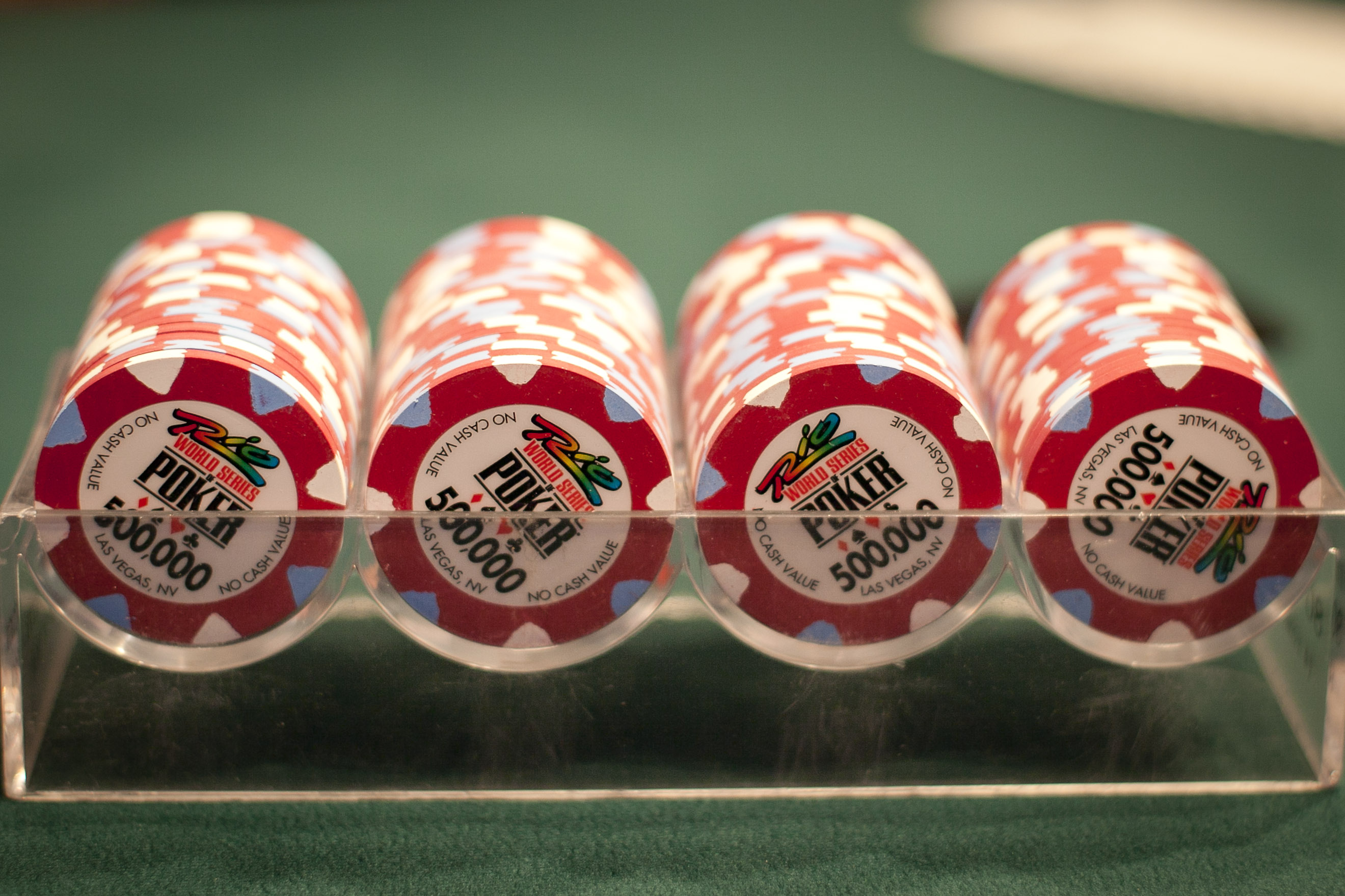 world series poker chips values