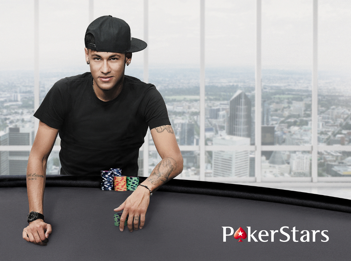 Stars realign as football legend Neymar Jr goes all in with PokerStars