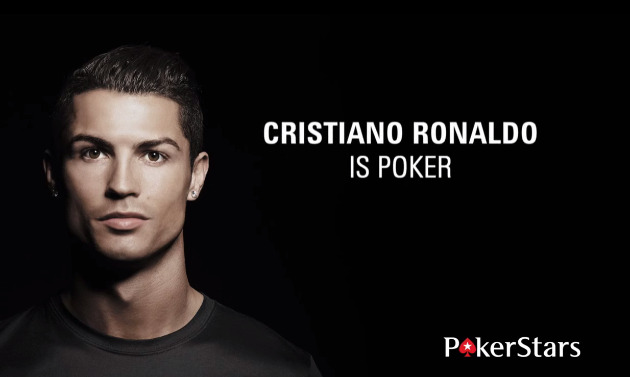 Cristiano Ronaldo es imagen de la sala de póker PokerStars