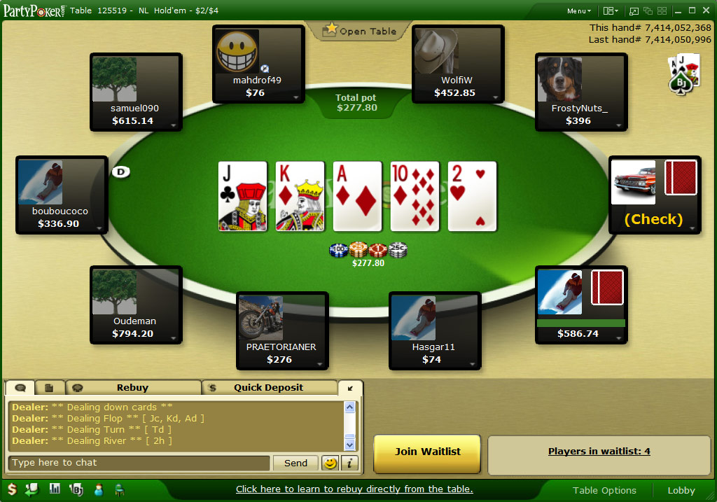 Partypoker De Partypoker De