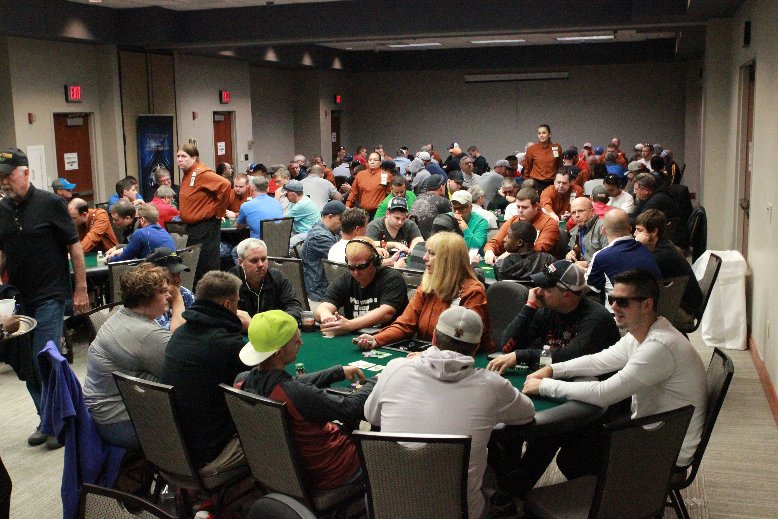 Multi table poker tournament rules