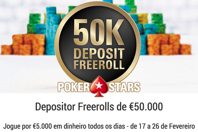Pokerstars social media depositor freeroll