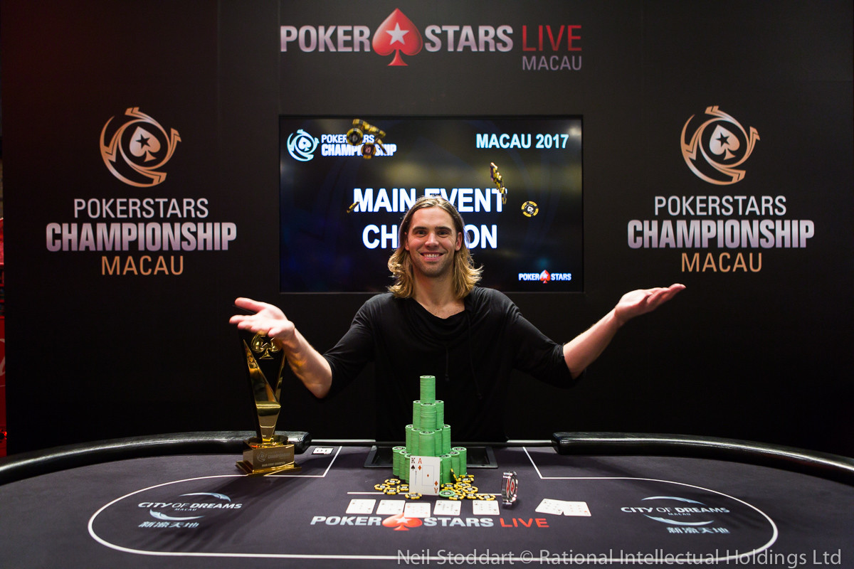 Elliot Smith Wins the PokerStars Championship Macau Main Event PokerNews