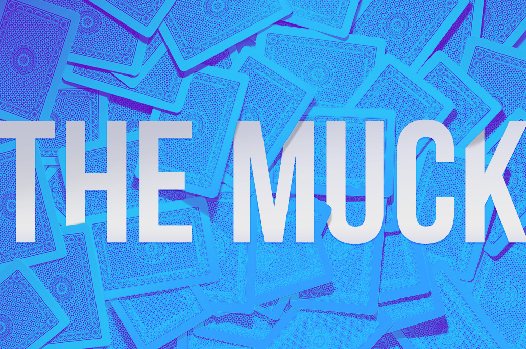 Poker dictionary muck
