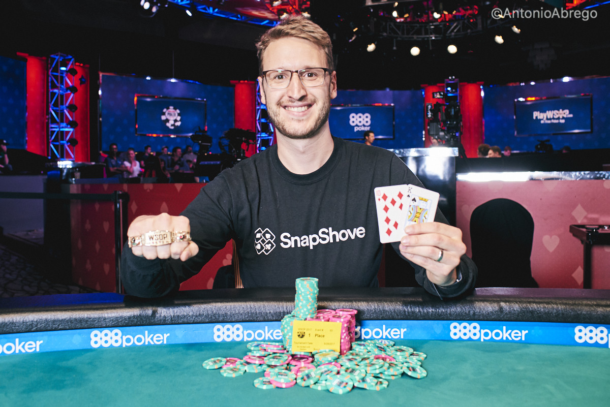 World Series of Poker: 25-year-old wins title and $8.1m in first appearance  | Poker | The Guardian