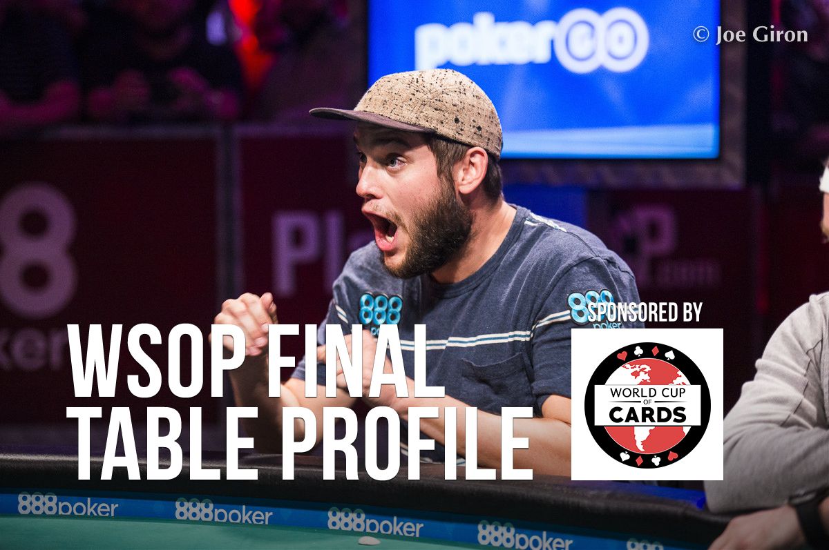 WSOP Final Table Profile: Bryan Piccioli 0001 WSOP Final Table Profile: Bryan Piccioli 0001