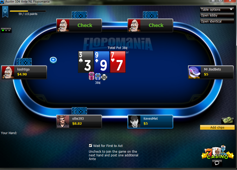 Triple 888 poker