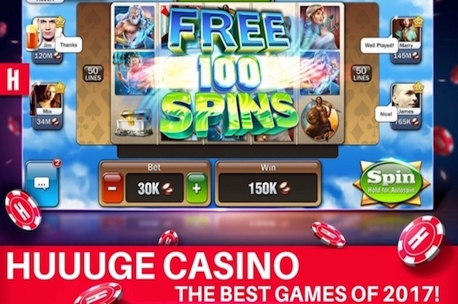huuuge casino 100 free spin games