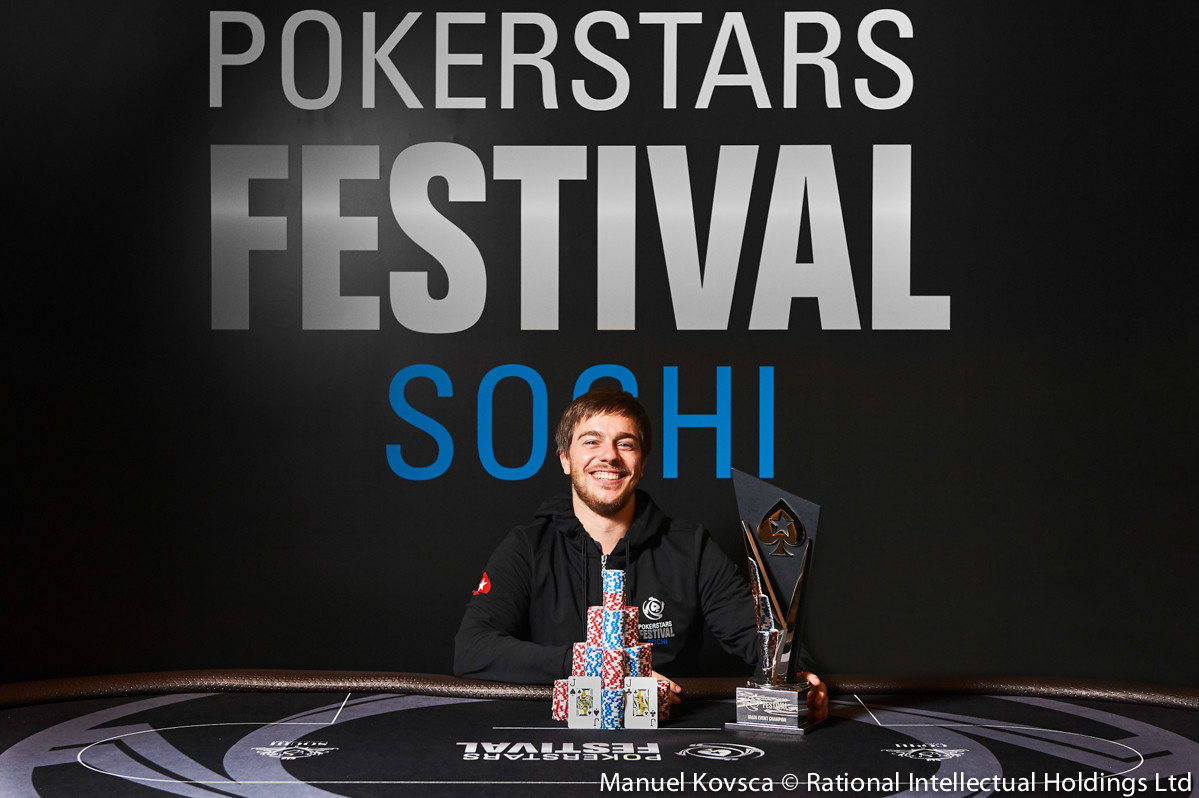 Aleksandr Merzhvinskiy gana el Main Event del PokerStars Festival Sochi 0001 Aleksandr Merzhvinskiy gana el Main Event del PokerStars Festival Sochi 0001