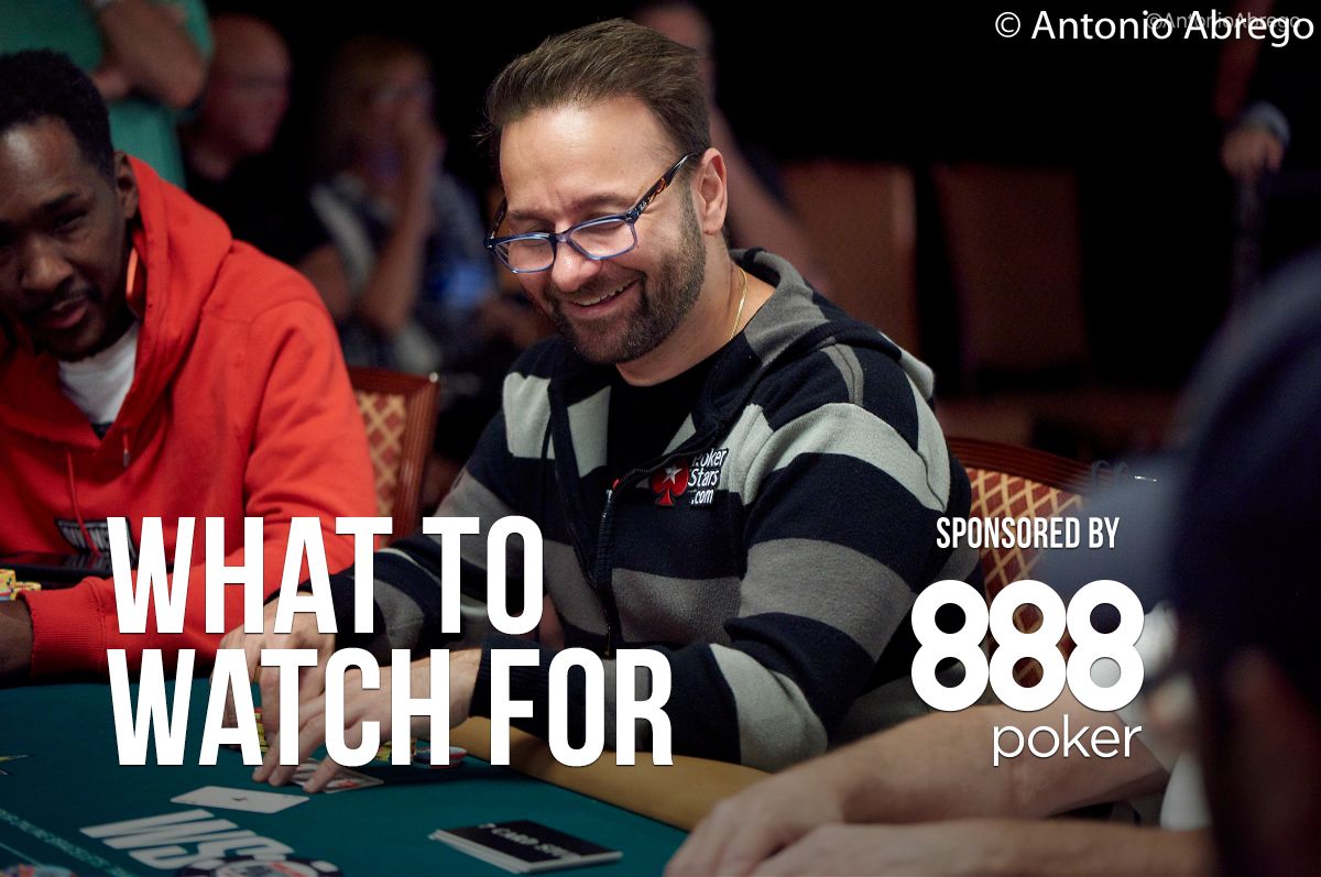 WSOP Day 23 Daniel Negreanu Returns Third in Chips in 25K PLO HR