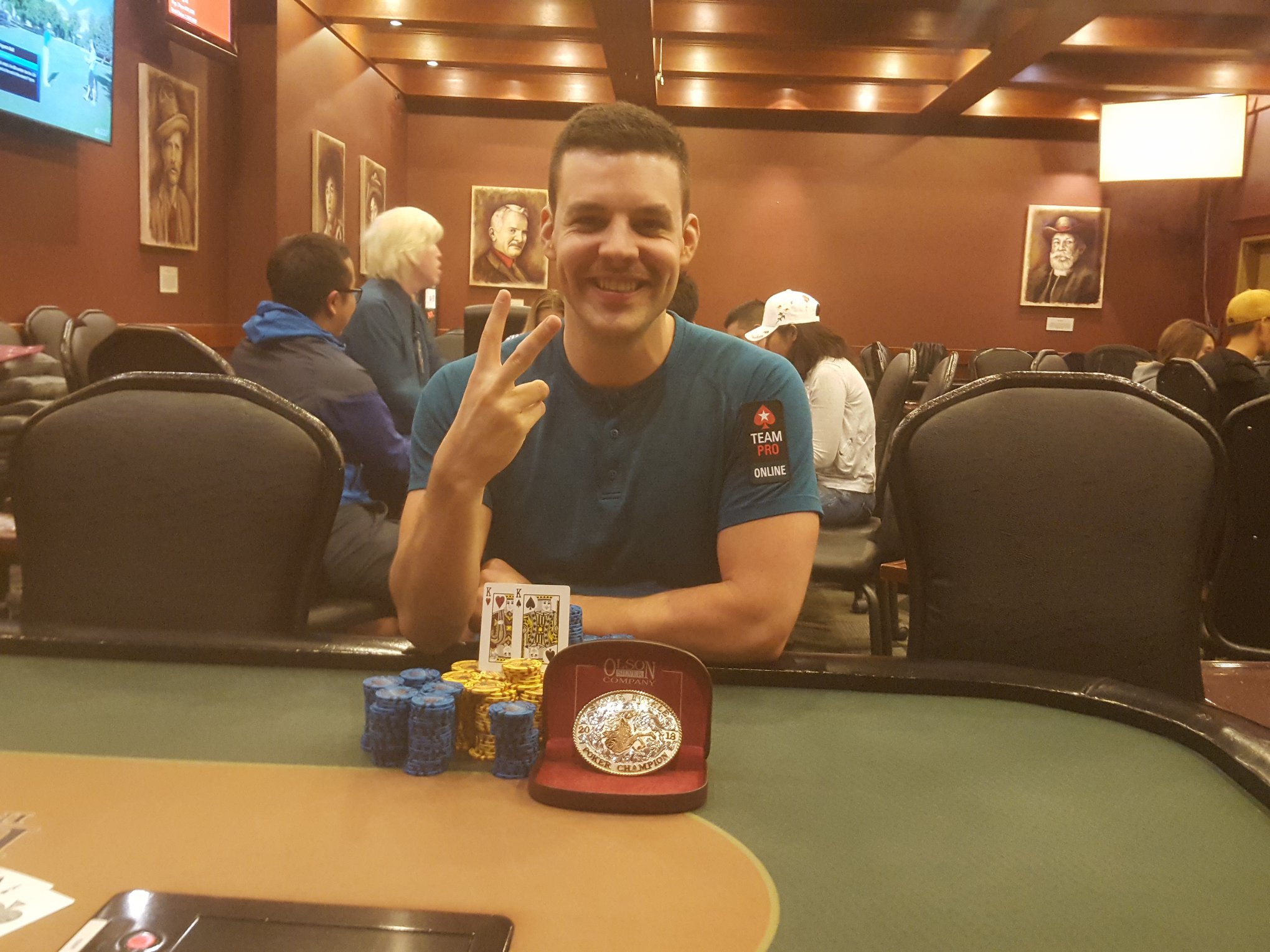 Kevin Martin Deerfoot Inn & Casino Silver Buckle Kevin Martin Deerfoot Inn & Casino Silver Buckle