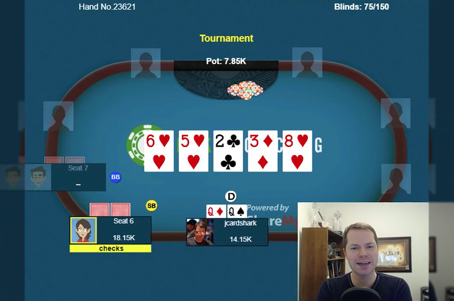 Slow Playing Pocket Queens on a Scary Board Slow Playing Pocket Queens on a Scary Board