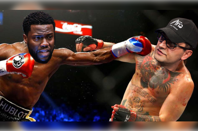 Kevin Hart & Antonio Esfandiari Kevin Hart & Antonio Esfandiari