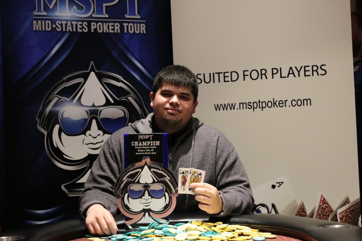 Veerab Zakarian with MSPT Seneca Trophy Veerab Zakarian with MSPT Seneca Trophy