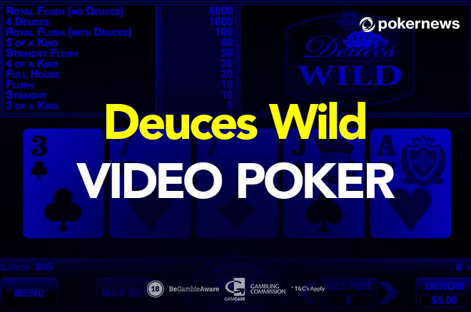 video poker multi play deuces wild bonus