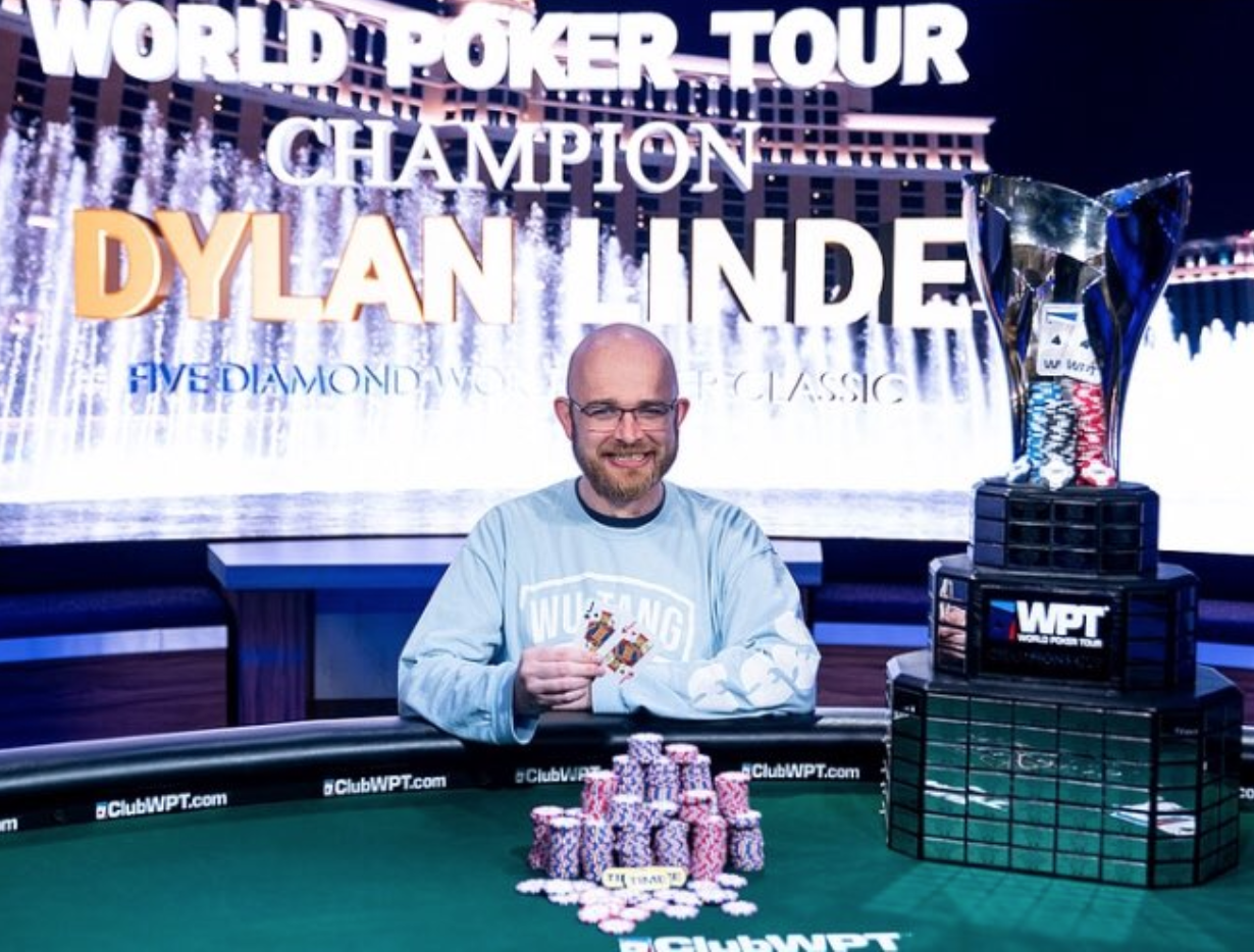 Dylan Linde Wins WPT Five Diamond World Poker Classic for