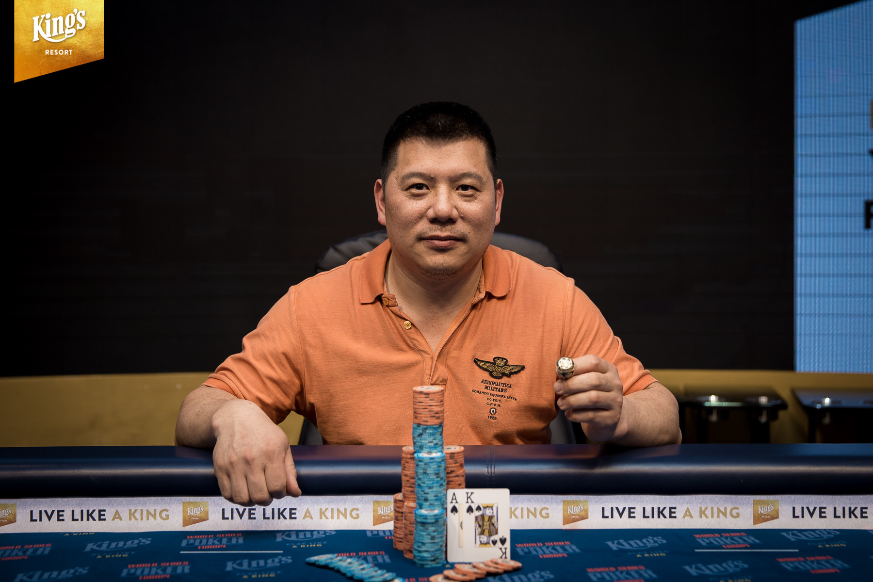 Zhong Chen Wins WSOP International Circuit King's Resort €5,300 High