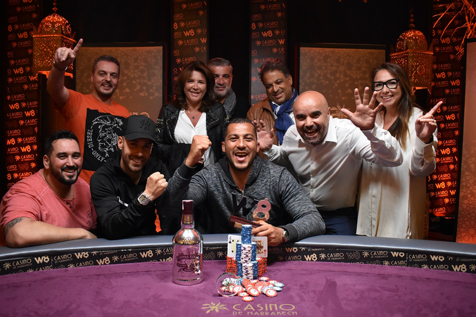 Anas Tadini Wins First Wonder8 Main Event in Casino de Marrakech | PokerNews