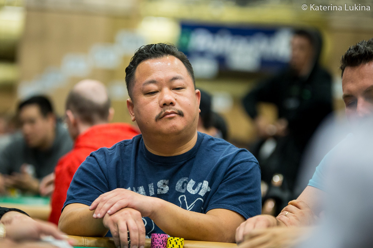 Hand Review Kou Vang Picks Off Phil Hellmuth's FiveHigh Bluff in WSOP