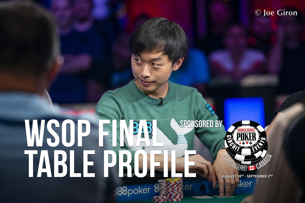 rack Blossom balkon 2019 WSOP Main Event Final Table Profile: Timothy Su | PokerNews